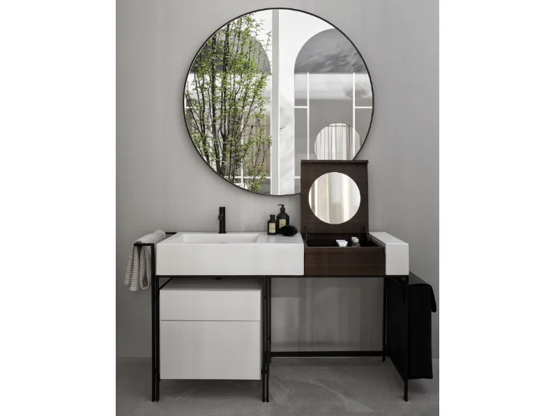 Mobile da Bagno Narciso Vanity di Ceramica Cielo