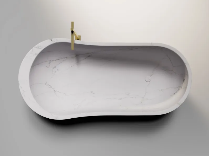 Vasca da Bagno in marmo Alone di Neutra
