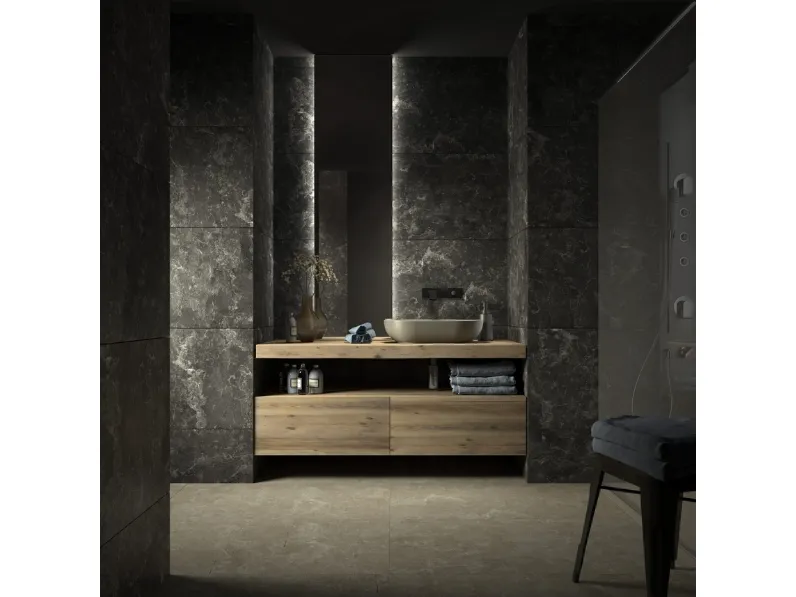 Mobile da Bagno New Natural art 5400 in abete da recupero di Re-wood