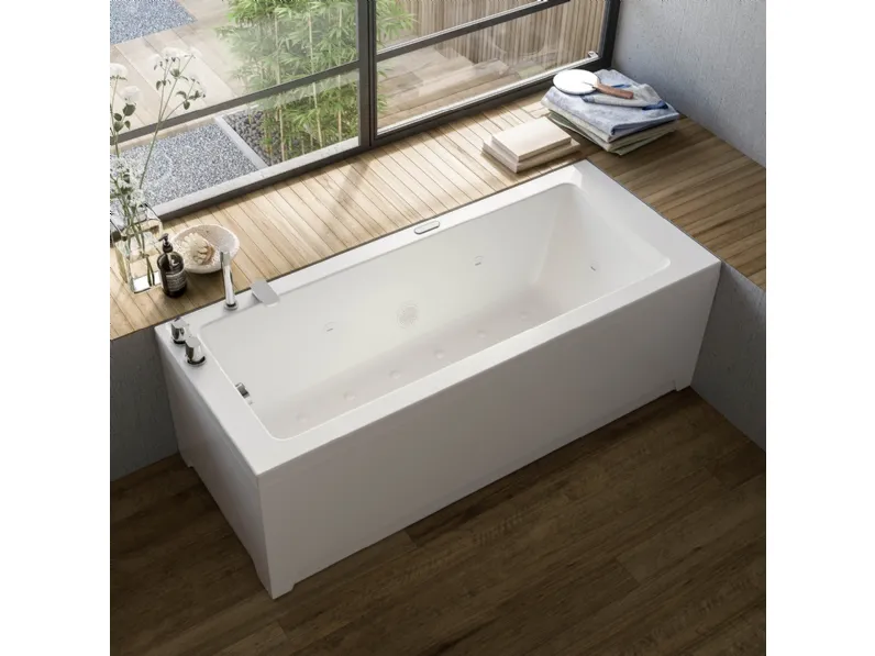 Vasca da Bagno Wellness Nubea di Glass