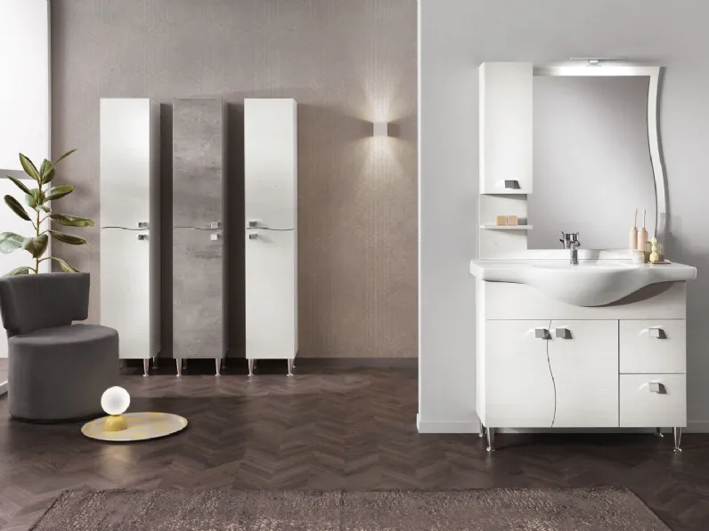 Mobile da Bagno a terra Onda 01 di Bluelife