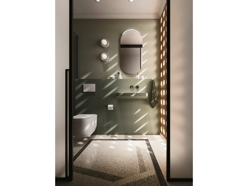 Mobile da Bagno a terra salvaspazio Over 02 di Arbi