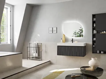 Il mobile da bagno sospeso Palmas 05 di Bluelife unisce design e funzionalità per il tuo spazio pers