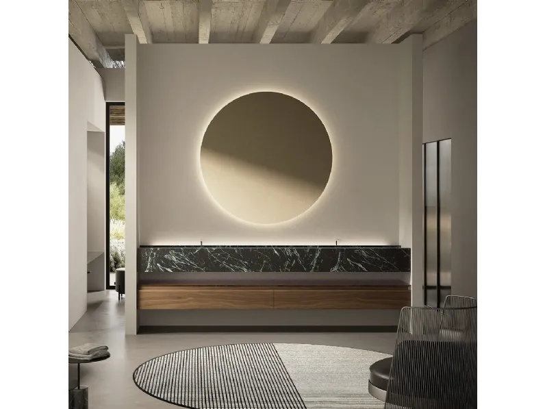 Mobile da Bagno Panta Rei in legno di Antoniolupi