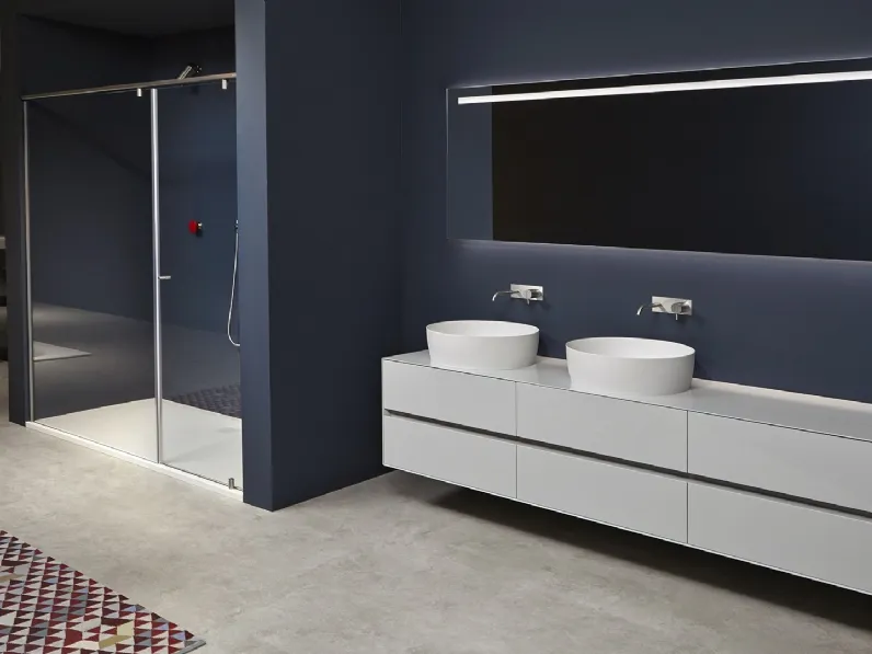 Mobile da Bagno Panta Rei in laccato di Antoniolupi