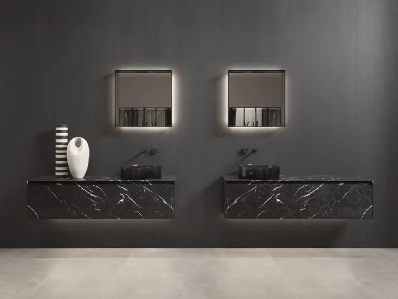 Mobile da Bagno sospeso Pantarei_Stone di Antoniolupi