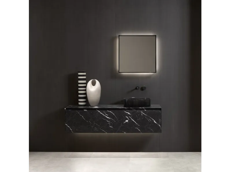Mobile da Bagno sospeso Pantarei_Stone di Antoniolupi