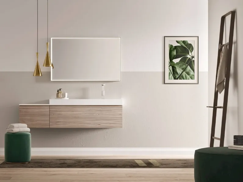 Mobile da Bagno sospeso Petra 56 di Artesi