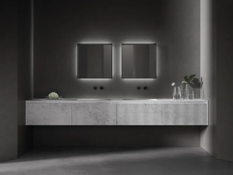Mobile da Bagno Piana_Stone in marmo di Antoniolupi