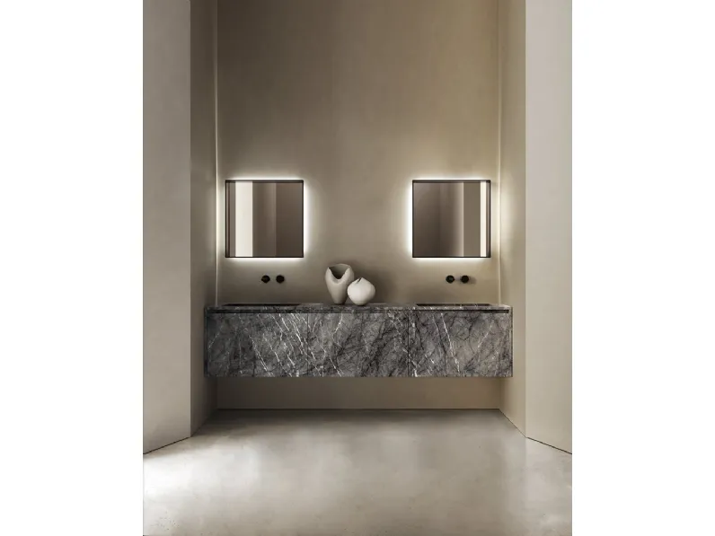 Mobile da Bagno Piana_Stone in marmo di Antoniolupi