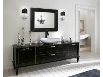 Il mobile da bagno Accademia 01 di Puntotre unisce design moderno e funzionalità per il tuo spazio r
