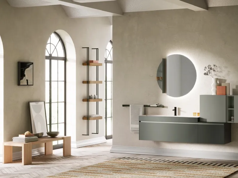 Mobile da Bagno Re-Start Play Laccato di Artesi