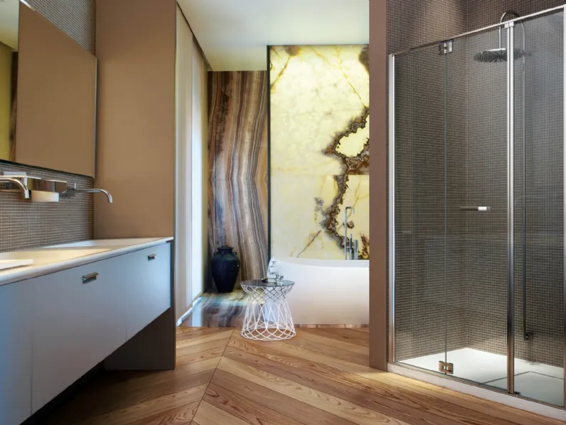 Box Doccia con ante a libro Replay di Vismaravetro