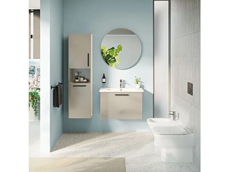 Mobile da Bagno sospeso Root Flat 03 di Vitra bagno