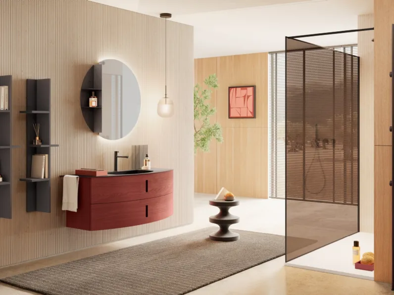 Mobile da Bagno Round in Rovere di Artesi
