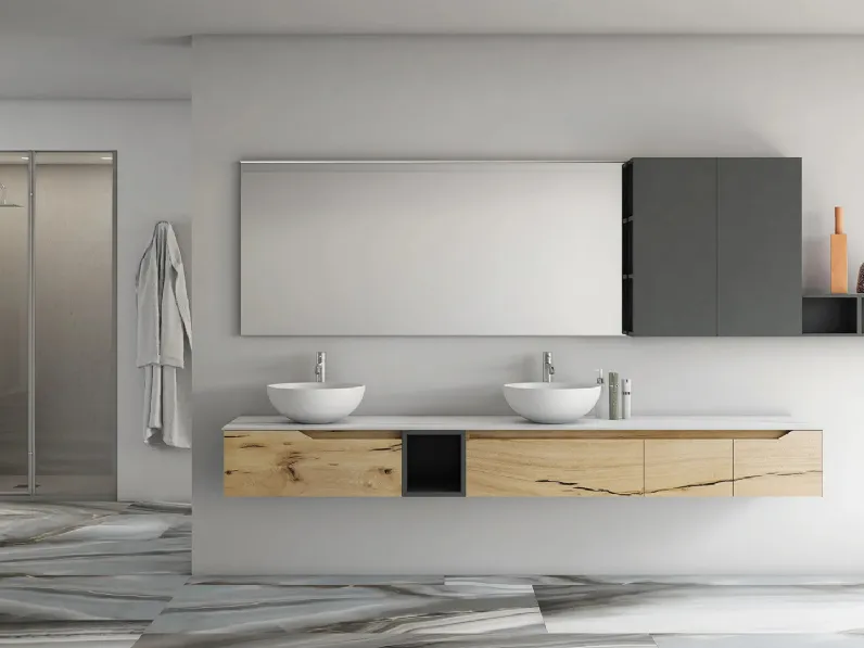 Mobile da Bagno sospeso Rustech RT23 di Arteba