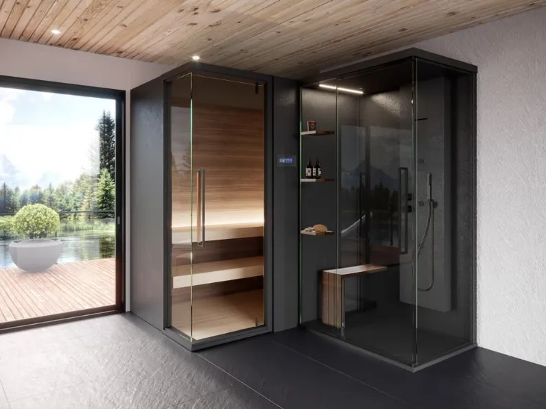 Sauna + Hammam Zen Combi di Megius