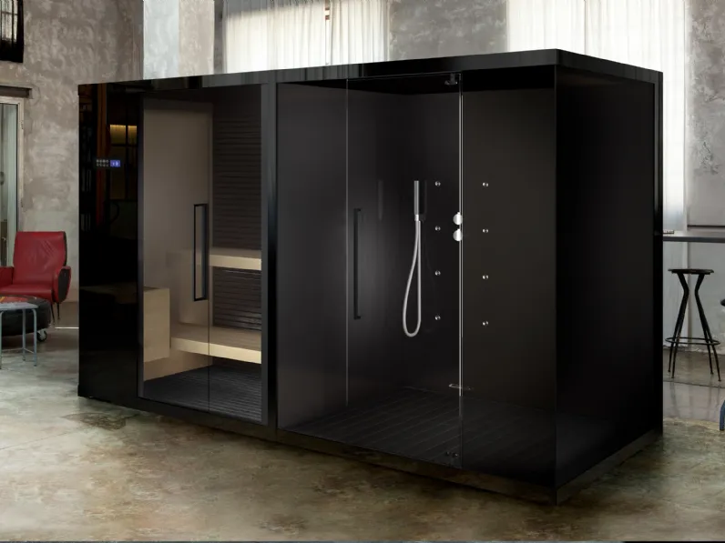 Mobile da Bagno Sauna + Hamman Nirvana Combi 1 di Megius