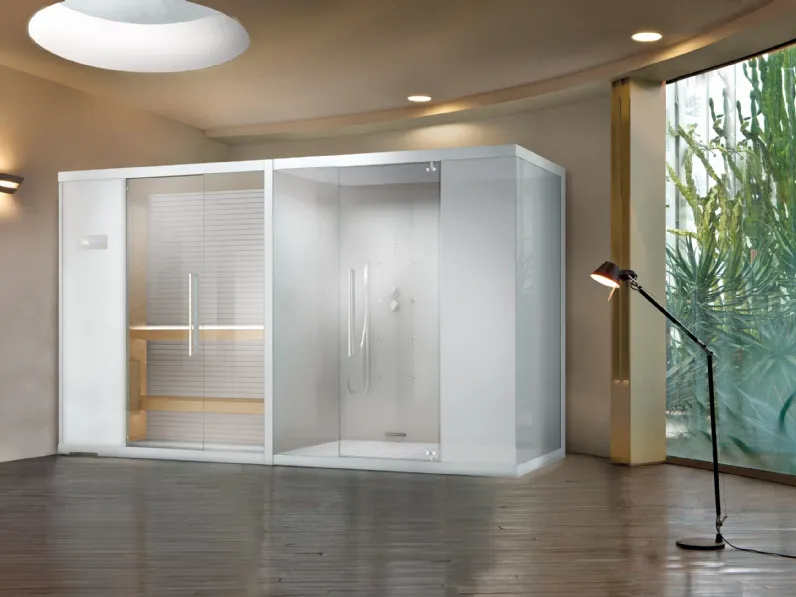Mobile da Bagno Sauna + Hamman Nirvana Combi 1 di Megius