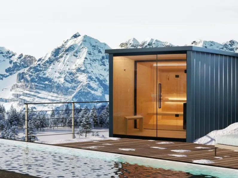 Sauna Oasi da esterno di  Megius