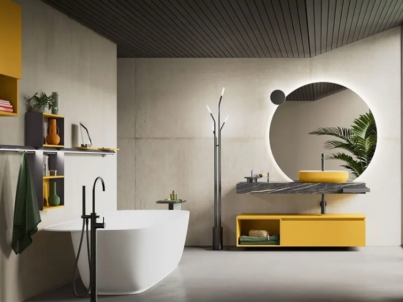 Mobile da Bagno sospeso Segno 00 di Cerasa