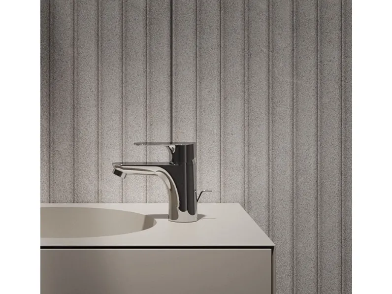 Rubinetto finitura Cromo con miscelatore Serie 22 di Fima Carlo FrattiniRubinetto finitura Cromo con miscelatore Serie 22 di Fima Carlo Frattini