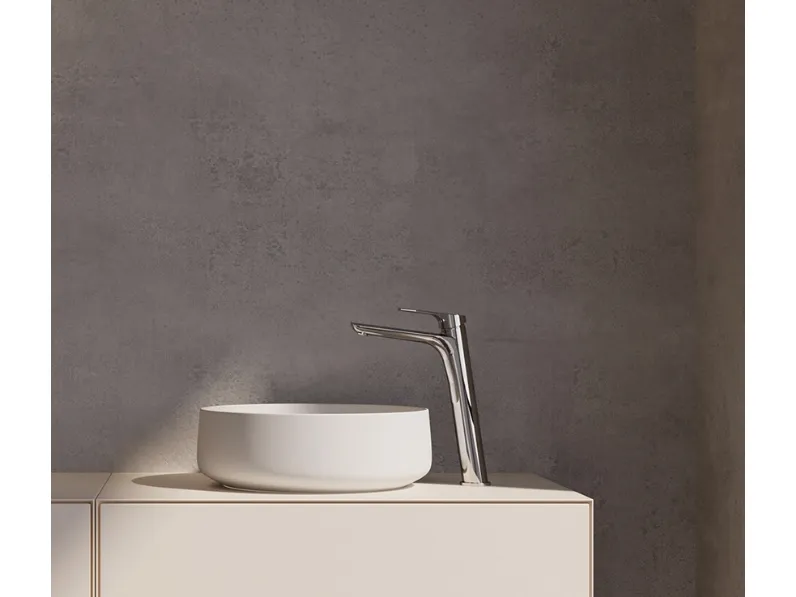 Rubinetto alto finitura Cromo con miscelatore Serie 4 di Fima Carlo Frattini