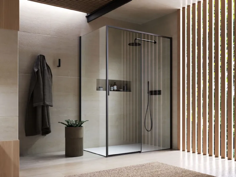 Box Doccia con porta scorrevole Serie 7200 di Vismaravetro