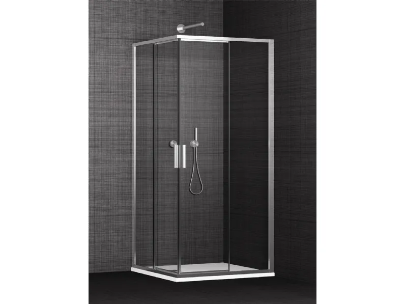Box Doccia Seven in cristallo di PDP Box Doccia