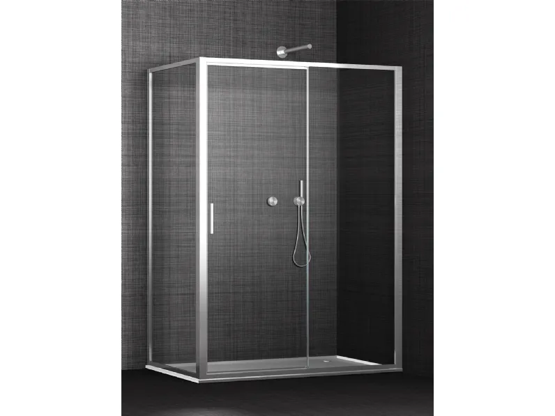 Box Doccia Seven in cristallo di PDP Box Doccia