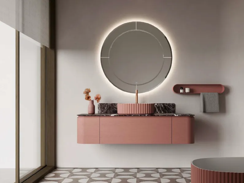 Mobile da Bagno sospeso Seventy|Form 01 di Ideagroup