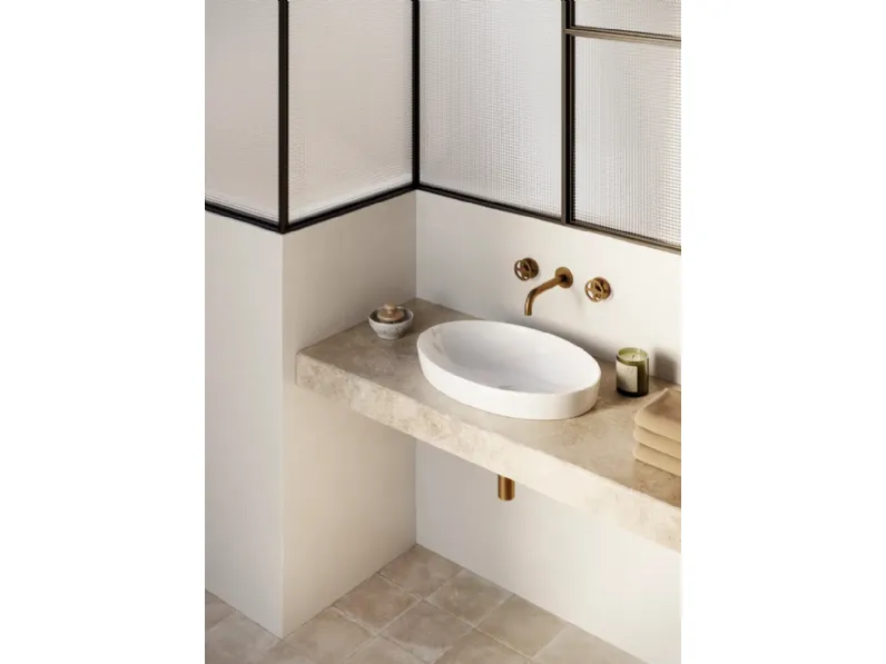Lavabo Sfera a incasso di Ceramica Catalano