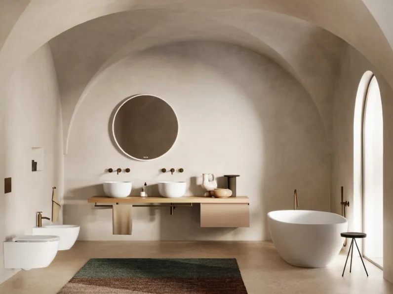 Lavabo Sfera da appoggio di Ceramica Catalano