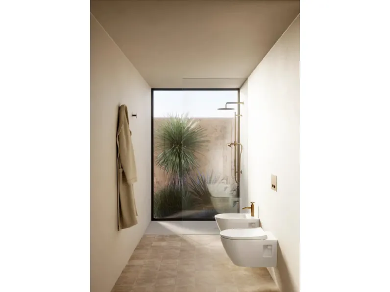 WC e bidet sospesi Sfera di Ceramica Catalano