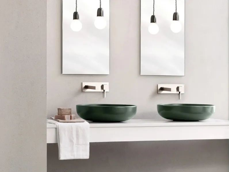 Lavabo Shui Comfort di Ceramica Cielo