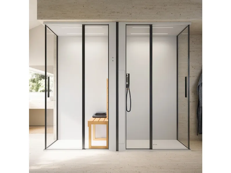 Doccia e sauna Skyfall Combi di Glass