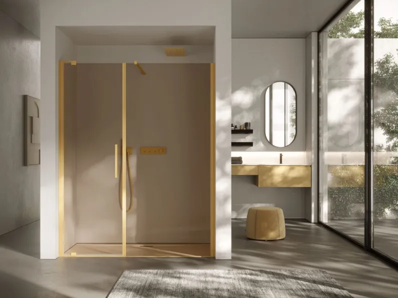 Box doccia battente Slim di Disenia