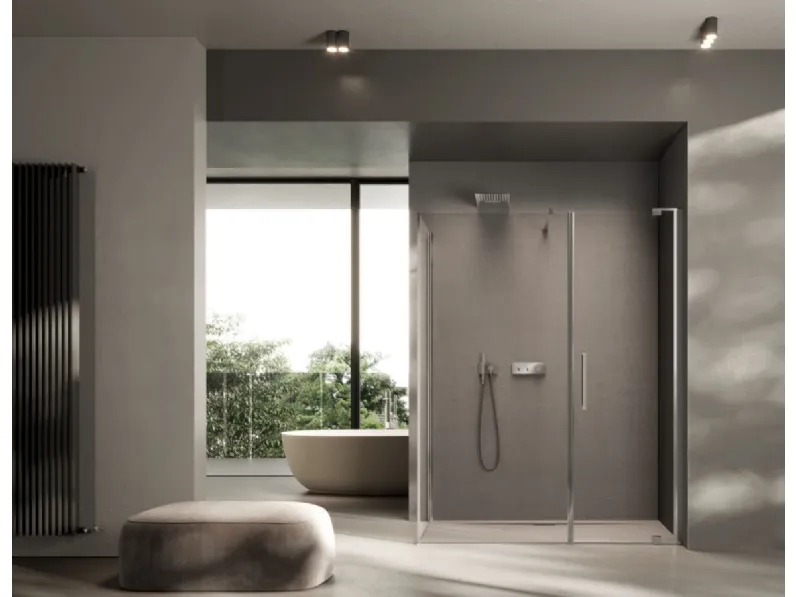 Box doccia battente Slim di Disenia