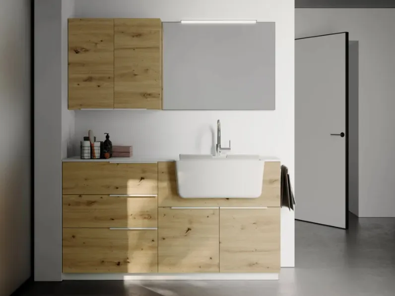 Mobile da Lavanderia Spazio Time 08 di Ideagroup