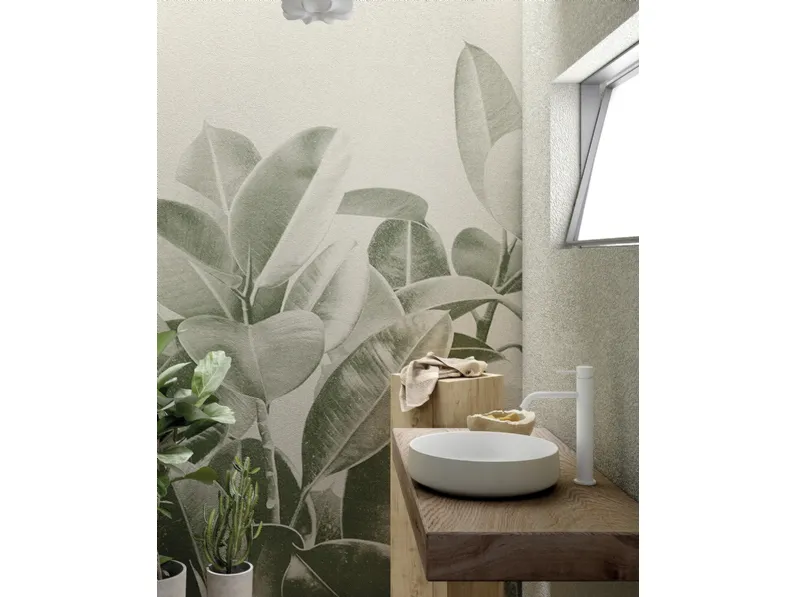 Rubinetto alto con miscelatore Spillo Up in metallo laccato di Fima Carlo Frattini