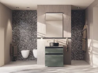 Mobile da bagno a terra Stilo Decorativo Selva di Scavolini Bathrooms.