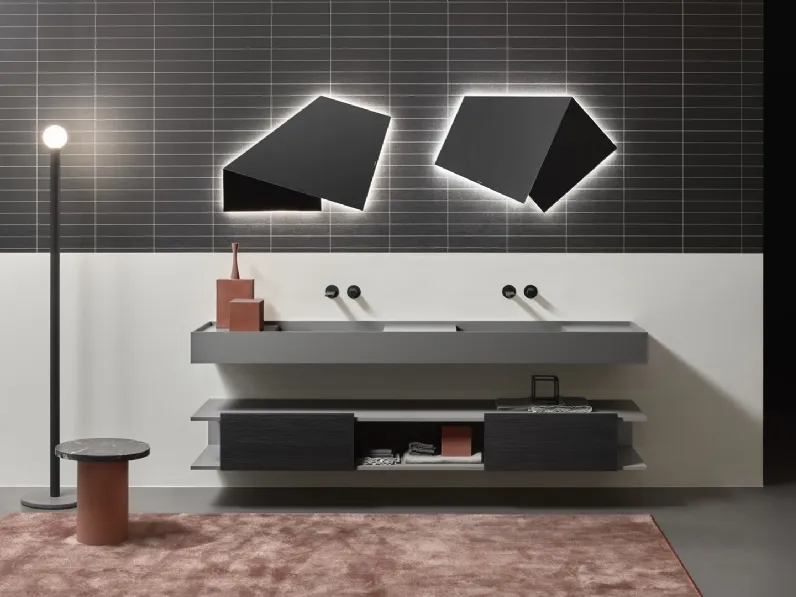 Mobile da Bagno Street_Light legno di Antoniolupi