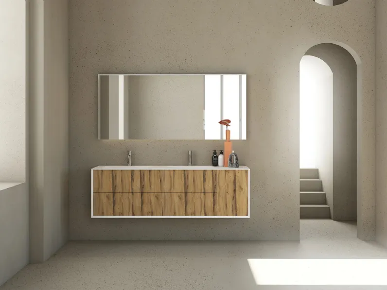 Mobile da bagno sospeso SuperNatural SN07 di Arteba