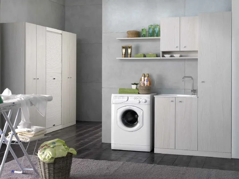 Mobile da Bagno per lavanderia Multipratici 06 di Synergie