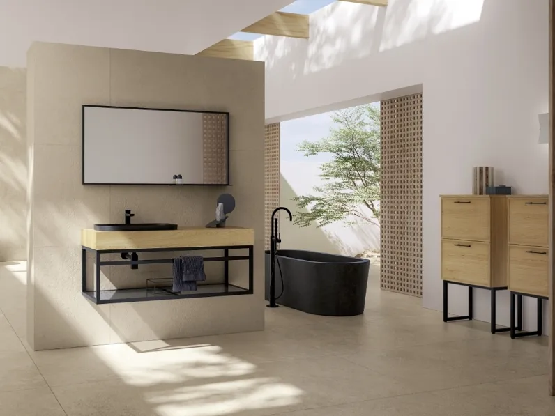 Mobile da Bagno sospeso TABULA TB12 di Compab