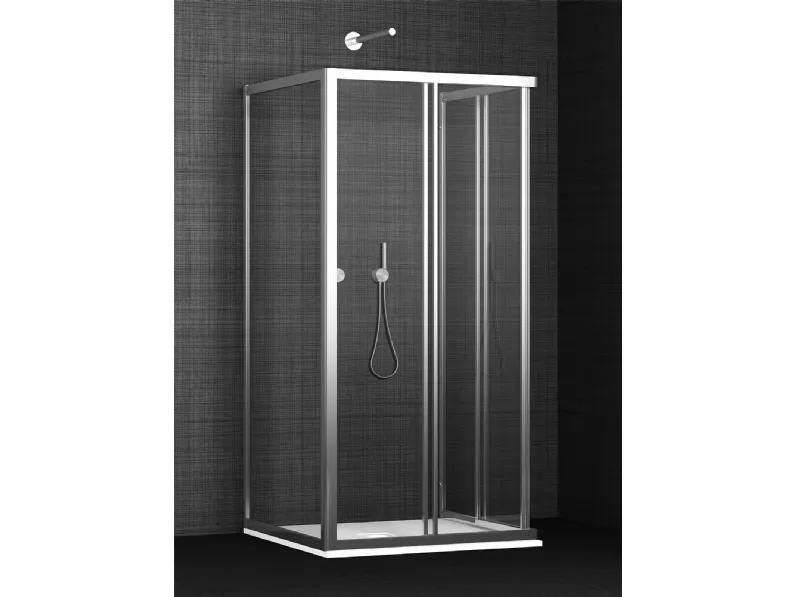 Box Doccia Tahiti in cristallo di PDP Box Doccia