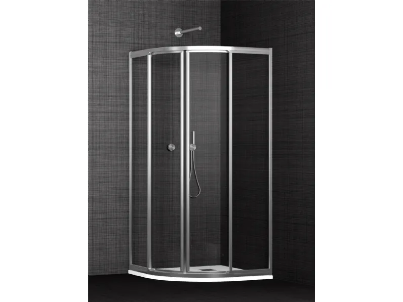 Box Doccia Tahiti in cristallo di PDP Box Doccia
