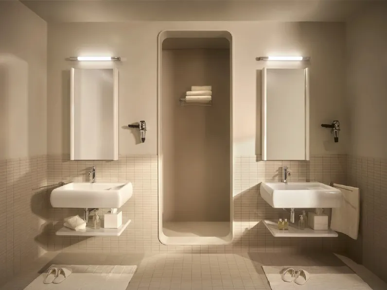Lavabo Teseo di Ceramica Cielo