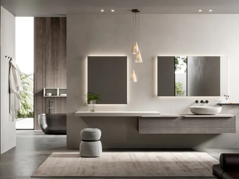 Mobile da Bagno sospeso Testadura 04 di Inda