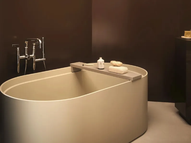 Vasca da Bagno Teti in solid surface di Ceramica Cielo
